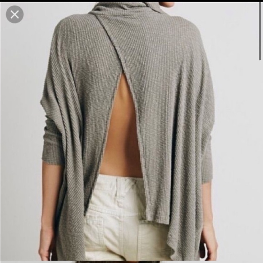 * LIKE NEW* Free People open-back cowl neck top